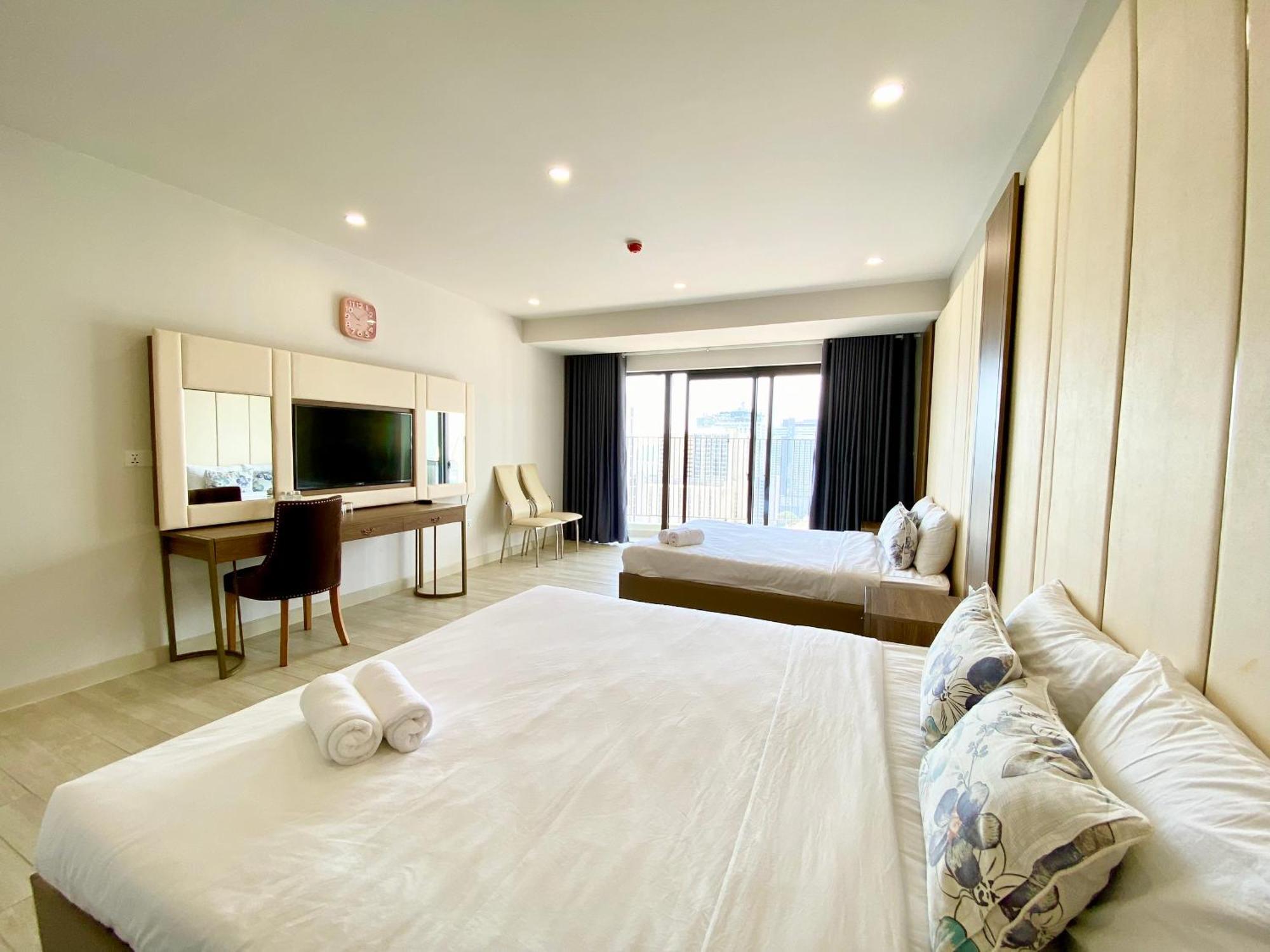Wise Stay Gold Coast Apartment 나트랑 객실 사진