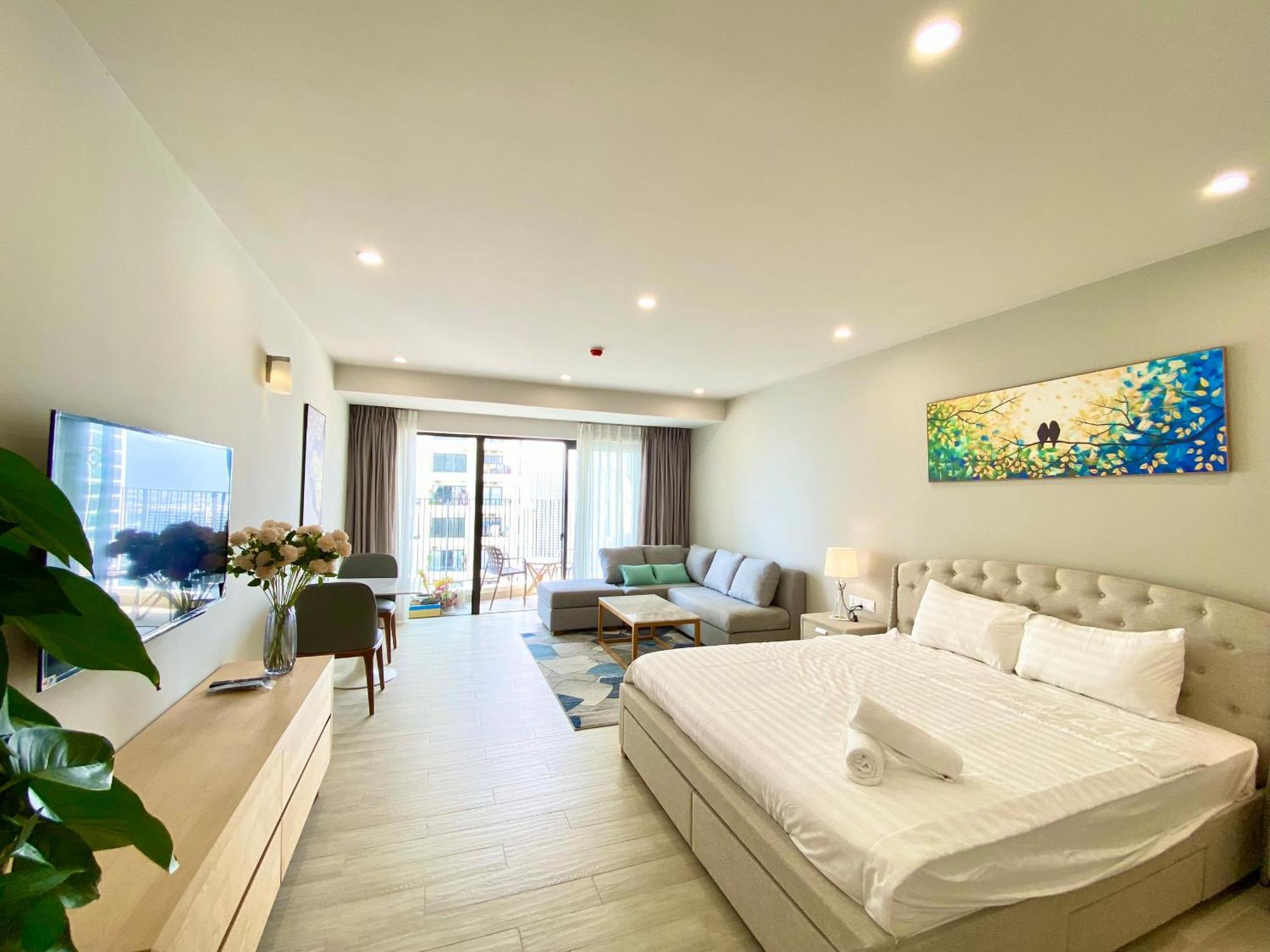Wise Stay Gold Coast Apartment 나트랑 객실 사진