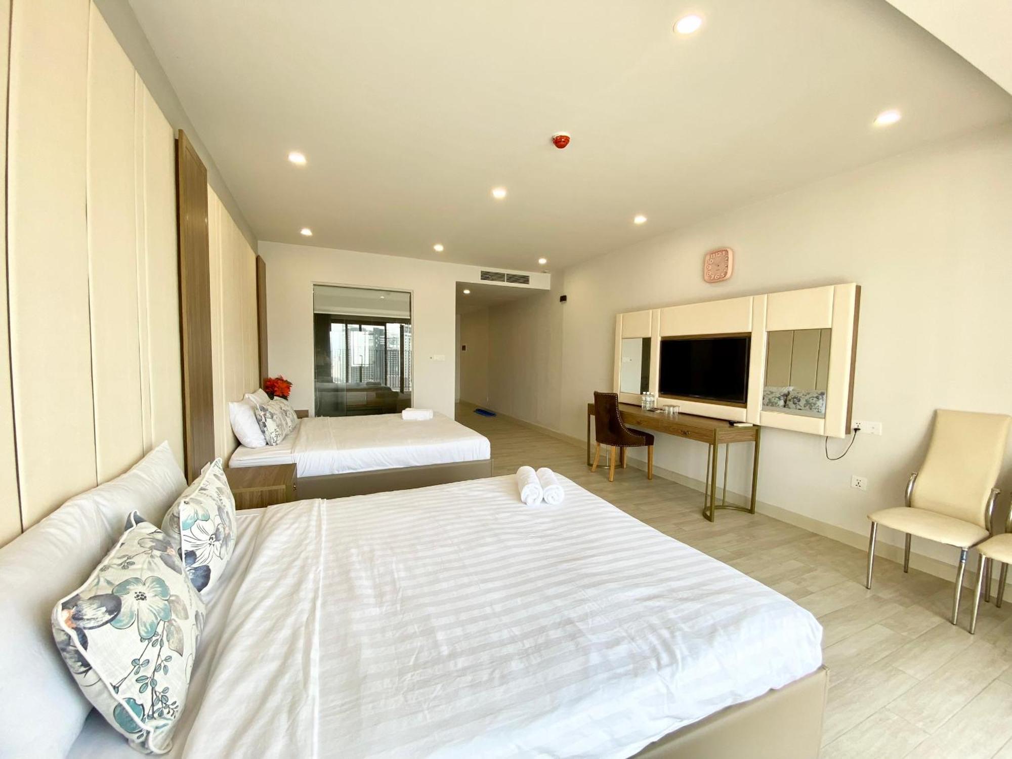 Wise Stay Gold Coast Apartment 나트랑 객실 사진